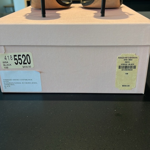 Jennifer Chamandi London slingback heels size 40 - Picture 7 of 9